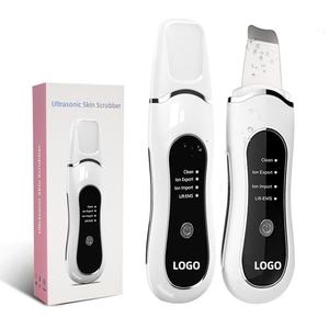 Waterproof Ultrasonic Skin Scrubber ABS Stainless Steel Face Spatula Facial Peeling <b>Pore</b> <b>Cleaner</b> - Product Image 3