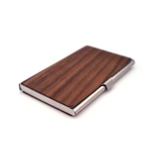 Porta biglietti da visita in legno con Logo personalizzato con incisione Laser - Product Image 3