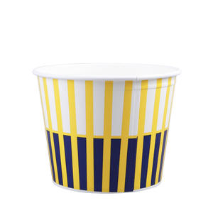 กล่องใส่ไก่ทอดแบบใช้แล้วทิ้งถังไก่ขนาด130ออนซ์พร้อมโลโก้สั่งได้ตามต้องการ - Product Image 2