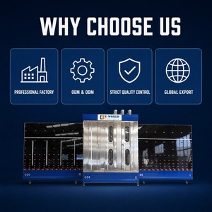 Machine automatique de nettoyage du verre avec fonction de séchage, processus en 3 étapes pour ligne de production de verre plat - Product Image 4