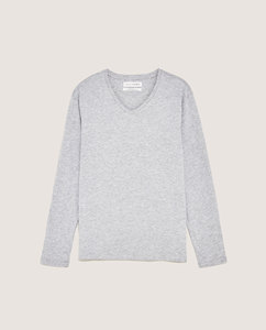 Mới Nhất Thiết Kế Thông Minh Giản Dị V Cổ T-Shirt Jersey Dài Tay Áo Mỏng Phù Hợp Với In Mô Hình Thiết Kế Trống - Product Image 6