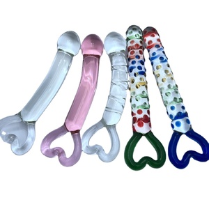 Jouet sexuel anal en verre pour femmes, baguette de masturbation pour <span class=keywords><strong>plaisir</strong></span> intime - Product Image 1
