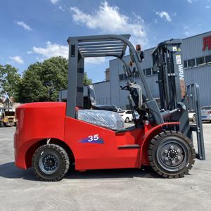 משלוח מהיר דיזל מלגזה משאית 3 טון 5 טון קיבולת הידראולי פנימית מלגזה - Product Image 2