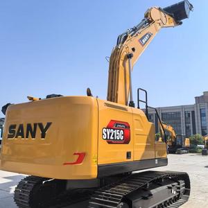 Excavatrice SANY SY215C 21 tonnes, 90% neuve, d'origine, avec certifications EPA et CE, utilisée en agriculture, excavatrice d'occasion 21 tonnes SANY SY215C - Product Image 1