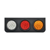 Feu arrière de remorque de camion, feu stop, clignotant, marche arrière, rouge, ambre, blanc, 24V, étanche