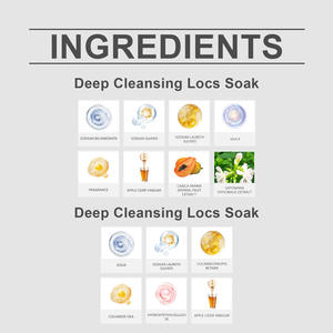 เดรดล็อกส์ & ผมเปียชุดน้ำยาทำความสะอาดหนังศีรษะอ่อนโยนและผงแชมพูแอปเปิ้ลไซเดอร์น้ำส้มสายชู - Product Image 6