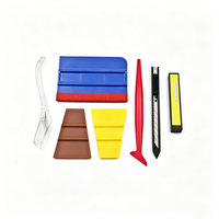 Kit de Herramientas para Instalar Vinilo y Película Protectora de Pintura (PPF) en Ventanas de Automóviles, para Talleres de Automoción