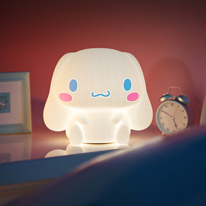 Big Ear Dog Tap Control Night <b>Light</b> <b>Rabbit</b> Shape USB Powered Warm White LED Sleep Lamp For Bedroom Desk - Product Image 2