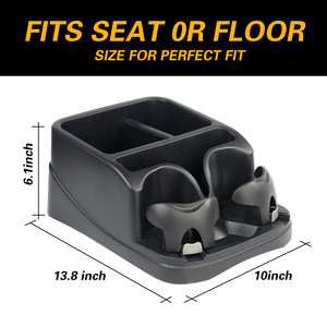 Creative multi-functional car cup holder, car rear <b>seat</b> <b>storage</b> box, and miscellaneous item <b>storage</b> compartment. - Product Image 2
