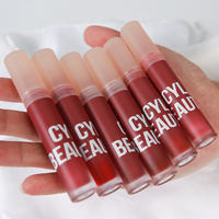 Gloss à lèvres personnalisé, fini mat doux, parfum pamplemousse, longue tenue, waterproof, effet velours, marque privée, personnalisables