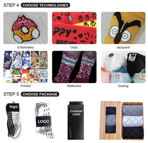 Chaussettes de Noël en gros pour femmes, chaussettes fantaisie colorées et amusantes, chaussettes unisexes de Noël en gros - Product Image 4