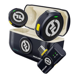 Micrófono Lavalier Inalámbrico Hollyland <span class=keywords><strong>Lark</strong></span> M2 Negro Combo, Alcance de 300m, 10 Horas de Duración, Omnidireccional, para Vlogging y Transmisión en Vivo - Product Image 1