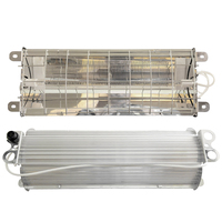Lampes chauffantes pour grands chiens et poulaillers 175-275W en fibre de carbone, température réglable, hauteur de suspension réglable, AC 110-240V, 35CM
