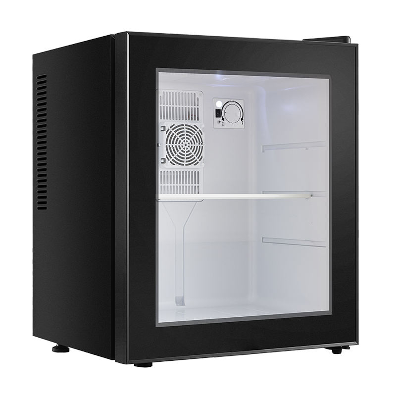 Noir 1 étagère sans serrure