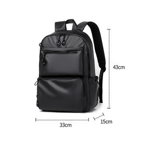 Mochila Casual Impermeable Personalizada para Portátil, Bolsas Escolares para Actividades al Aire Libre, Mochila de Viaje para Hombres de Negocios - Product Image 4