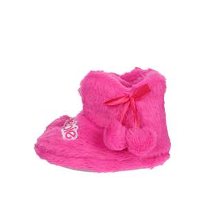 Pantoufles d'hiver Disney Mickey Mouse pour filles, bottines en peluche fuchsia, chaussures d'intérieur douces et chaudes - Product Image 1