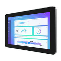 Custom 15,6 27 29 32 43 Inch Pantalla capacitiva integrada Panel de pantalla táctil industrial Marco abierto Montaje en pared Monitor LCD de escritorio