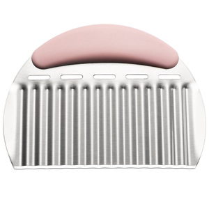 YIGO Coupeur <span class=keywords><strong>manuel</strong></span> froissé pour légumes Coupeur de frites en acier inoxydable pour pommes de terre concombres <span class=keywords><strong>carottes</strong></span>-Couteau à faible quantité minimale de commande - Product Image 2