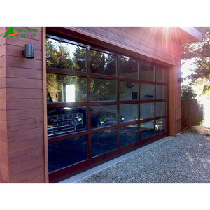 ADVANCE fabricante venta al por mayor <span class=keywords><strong>control</strong></span> remoto seccional superior sin marco aluminio espejo vidrio puertas de garaje con precio barato - Product Image 2