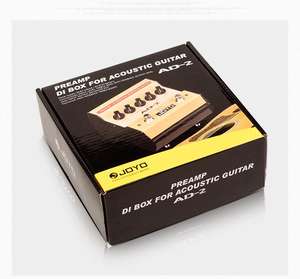 JOYO AD-2 Caja DI de nivel frontal para guitarra acústica, caja DI para guitarra eléctrica, <span class=keywords><strong>piano</strong></span>, balada, guitarra acústica, efecto balanceado de una sola pieza - Product Image 6