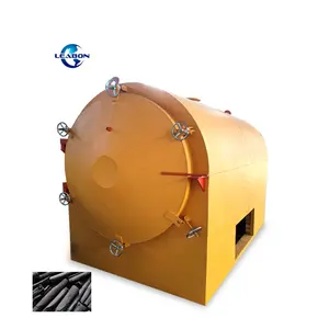Industrial Horizontal Coconut Shell Charcoal Kiln Machine Wood Charcoal Carbonization Furnace