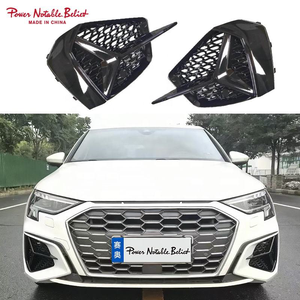 Factory Car <span class=keywords><strong>A3</strong></span> S3 Fog Light Grill Parrilla de luz antiniebla de panal negro brillante para Audi <span class=keywords><strong>A3</strong></span> S3 2020 2021 2022 <span class=keywords><strong>2023</strong></span> 2024 - Product Image 5