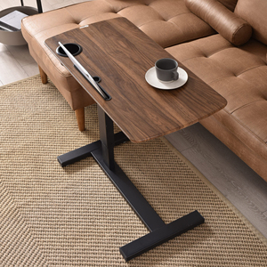 Table de bureau moderne et luxueuse pour la maison, réglable en hauteur automatiquement avec base élévatrice pneumatique, meubles d'étude modulaires - Product Image 1