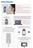 Máquina de Control de Acceso con Reconocimiento Facial y Escáner de Iris, Biométrica, con Registro de Asistencia, Nube, API Abierta y SDK para Gestión de Personal Minero