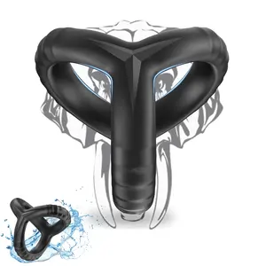 Hot Selling Triple Cock <span class=keywords><strong>Ring</strong></span> Cock Ringe für Paare spielen Verzögerung Ejakulation Männer Sexspielzeug Penis Cock <span class=keywords><strong>Ring</strong></span> - Product Image 1
