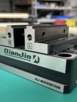 HY Precision Étau manuel à 4 axes pour la précision, outil de serrage pour quincaillerie de banc