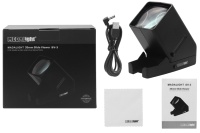 Visualiseur de diapositives et de films Medalight SV-3 35 mm, visualiseur de négatifs, éclairage LED, visualisation éclairée, grossissement 3x, scanner de films