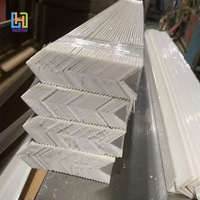 Profilé d'angle décoratif industriel personnalisé pour carrelage, protection murale, bande de bordure en PVC, garniture plastique de protection