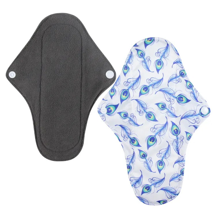 Super Soft PUL Cloth Sanitary Female Pad Reusable And Washable Sanitary Towels