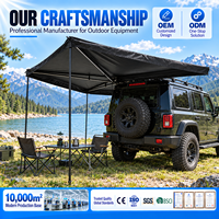 Auvent latéral universel TopFire 270 degrés, autoportant, double couche, auvent de toit pour voiture 270, pour 4x4 et tourisme