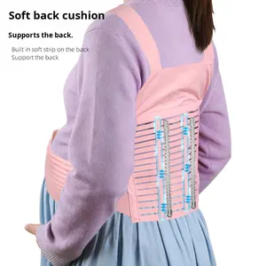 Cinturón de Soporte Lumbar para Adultos, Correa de Hombro Ajustable, Faja Prenatal, Protección de Cintura, Cinturón de Maternidad Transpirable - Product Image 3