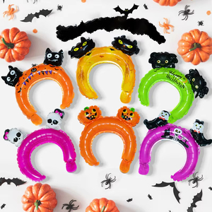 <span class=keywords><strong>Ballon</strong></span> à lettres BOO connecté noir or et violet de 16 pouces pour Halloween <span class=keywords><strong>Ballon</strong></span> de décoration et d'arrangement pour fête de fantômes - Product Image 6