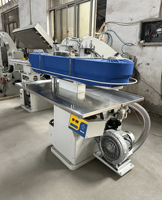 Machine à repasser industrielle automatique DT BF pour T-shirts, équipement de nettoyage à sec à vapeur chaude manuel 900W 220V