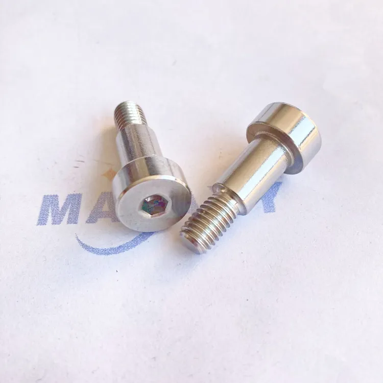 MALAXY M5 M6 M8 omuz cıvataları Class12.9 altıgen başlı soket adım omuz vidaları iso7fasteners bağlantı elemanları