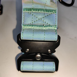 Eco vegan couro cão coleira hundehalsband couro tático cão arnês - Product Image 4