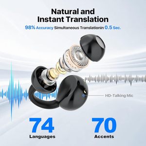 Audífonos Inalámbricos Estéreo HiFi con Clip para Oreja y Conducción Aérea, Indicador LED, Chipset JL, Resistentes al Agua IPX4, para Juegos y Deportes - Product Image 2