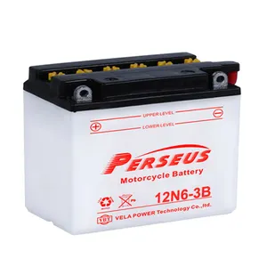 Dijual Baterai Asam Timbal Motor CAS Kering 12N6-3B 12V6AH Kualitas Tinggi