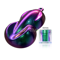 Sheenbow Gros Super Shifting Caméléon Chrome Revêtement Pigment Changement de Couleur Aurora Poudre pour Peinture de Voiture