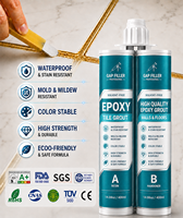 Mortier époxy bicomposant OEM ODM pour joints de carrelage avec une large palette de couleurs