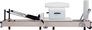 Appareil de fitness et de yoga professionnel pliable CE Reformer en bois d'érable équilibré pour la maison Z88-F en bois d'érable américain + aluminium - Product Image 5
