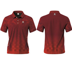 Men's Casual Short Sleeve Printed Golf <b>Shirt</b> 100% Polyester Breathable <b>Fringe</b> Design Satin Fabric Digital Printing - Product Image 1