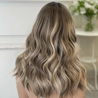 Perruque Lace Front Cheveux Humains Blonde Balayage Body Wave HD Lace Pré-Pluckée Sans Colle pour Femmes