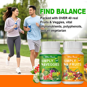 Cápsulas de Frutas y Verduras para Adultos, Éxito en Ventas Transfronterizas en <span class=keywords><strong>Titok</strong></span>/Amazon, para Mejorar la Densidad Ósea, 60 Cápsulas por Botella - Product Image 5