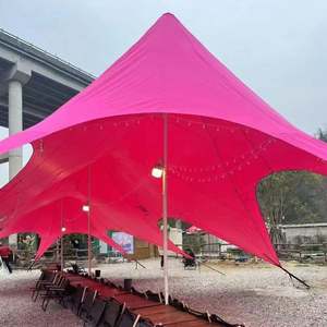 خيمة محمولة للفعاليات الخارجية، مظلة إعلانية، خيمة شاطئية مطبوعة بتقنية النقل الحراري على البوليستر، طباعة مخصصة للترويج بسقف واحد - Product Image 5