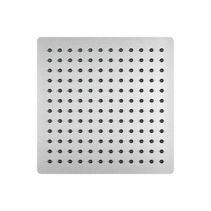 Panneau de douche carré ultra-plat en acier inoxydable 40x40 cm avec fonction pluie - Product Image 1