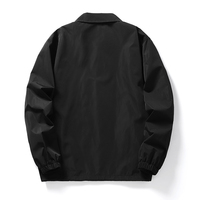 Veste Coach Légère pour Homme, Logo Personnalisé, Style Vintage, Coupe-Vent Imperméable avec Boutons, Taille XS, Réversible Teintée